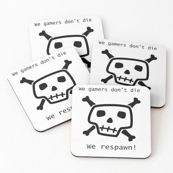 Item preview, Gamers don't die!! designed and sold by D20 Clothing.
