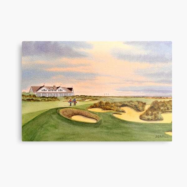Kiawah Island Ocean Golf Course Metal Print