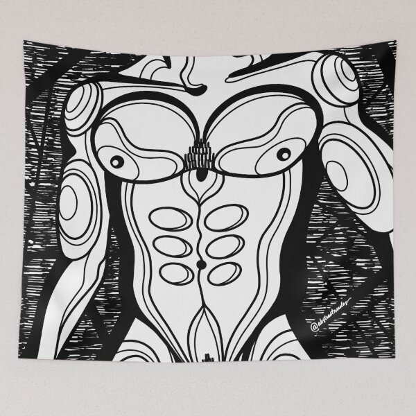 Item preview, Abstract Body 5 designed and sold by abstractnudes.