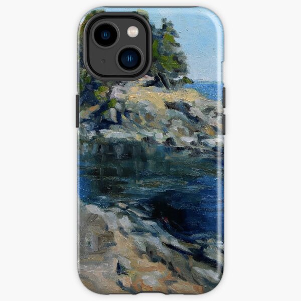 Canoe Pass at Winter Cove iPhone Tough Case