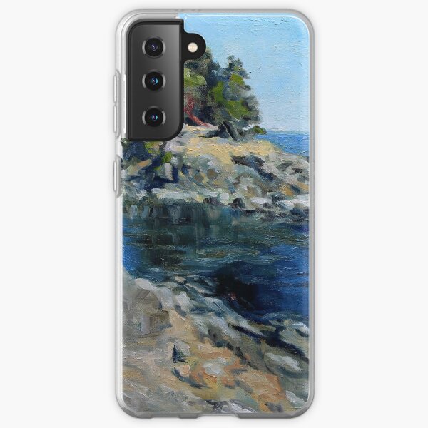 Canoe Pass at Winter Cove Samsung Galaxy Soft Case