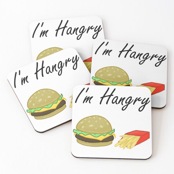 Item preview, Im Hangry Hamburger and Fries  designed and sold by GnomelyDragon.