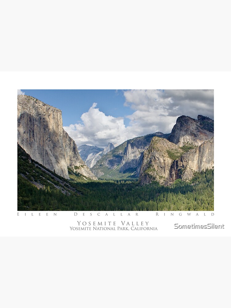 Disover Yosemite Valley - Yosemite National Park Premium Matte Vertical Poster