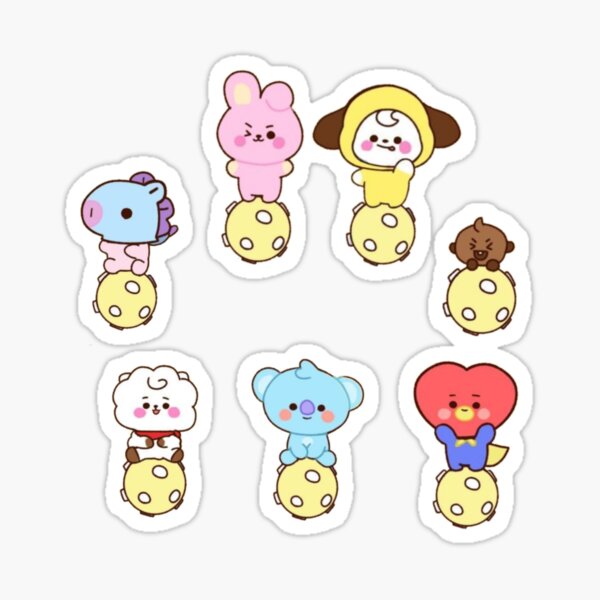 bt21 koya sticker for sale by rinrin03 redbubble