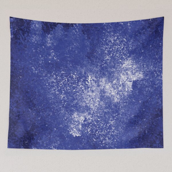 Item preview, Electric Blue Wave Splash Print Pattern designed and sold by ClaudiaFlores.