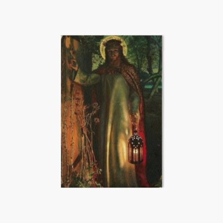 William Holman Hunt The Light of the World Art Board Print