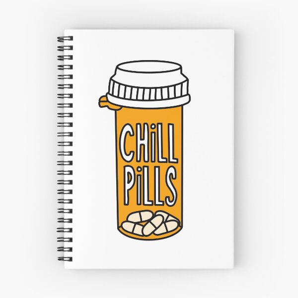 Item preview, Chill Pills Sticker designed and sold by CarrenasCorner.