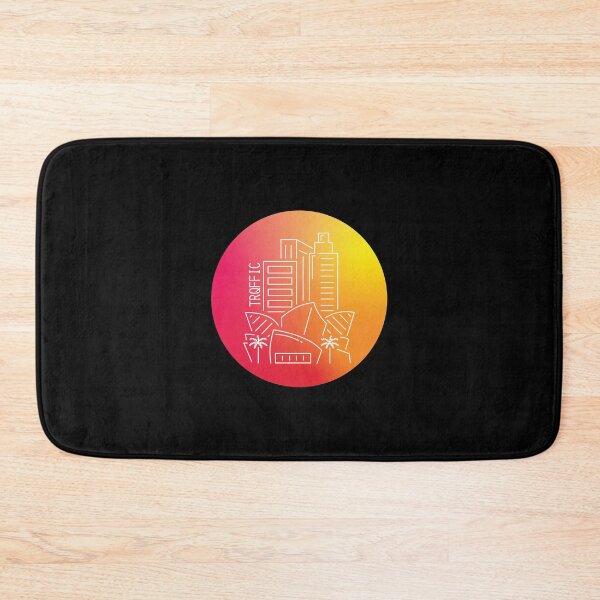 Item preview, TRQFFIC logo - sunset gradient designed and sold by trqffic.