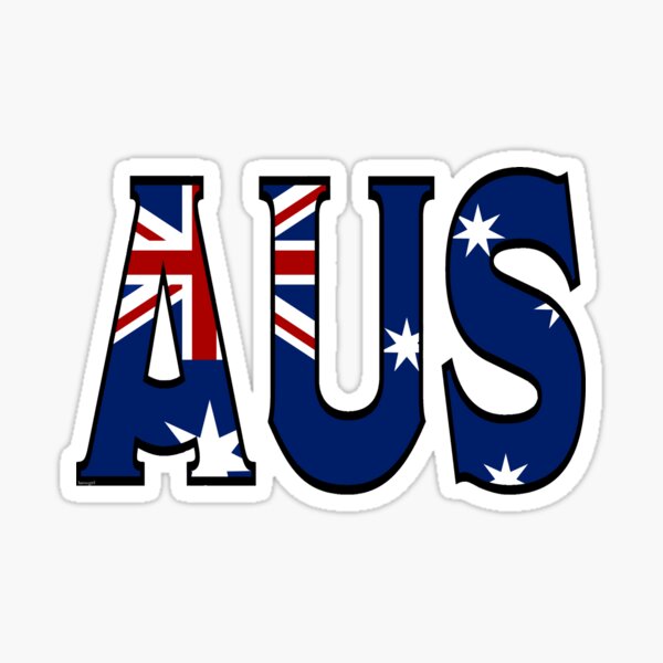 Item preview, Abbreviated Australia Flag Font designed and sold by Havocgirl.
