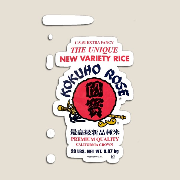 Kokuho Rose Rice Magnet