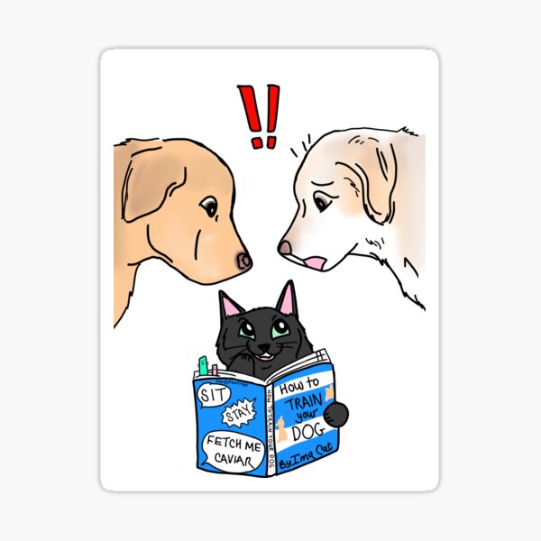 How to Train Your Dog Sticker