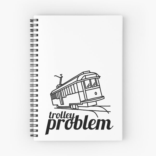 Item preview, Trolley problem designed and sold by PatPatPatterns.