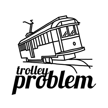 Artwork thumbnail, Trolley problem by PatPatPatterns