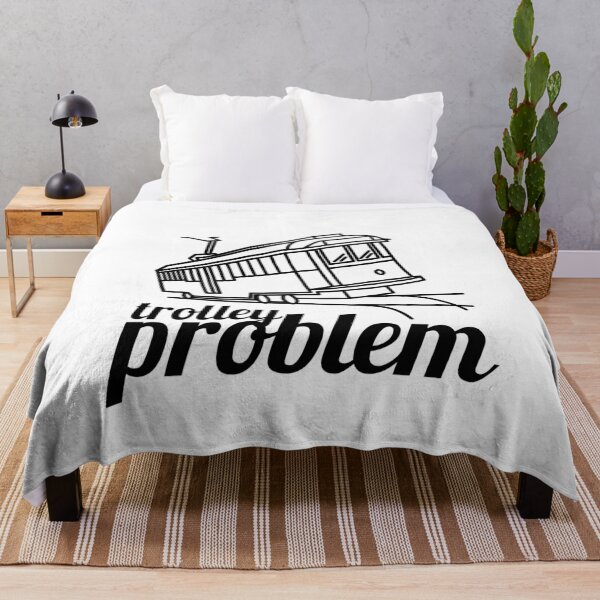 Item preview, Trolley problem designed and sold by PatPatPatterns.