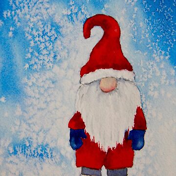 Artwork thumbnail, Christmas Gnome by Eva Nichols