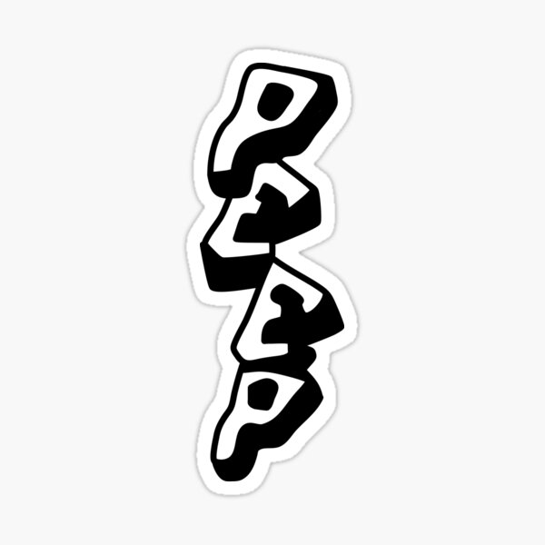 lil peep drawing logo