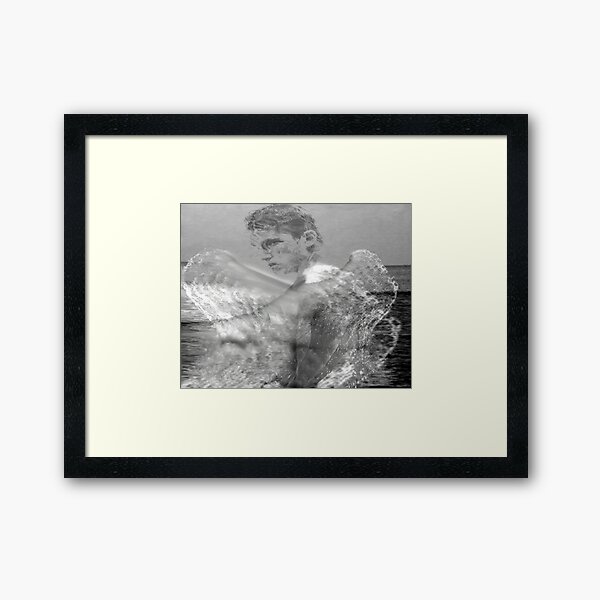 Water Angel Excerpt 98 Framed Art Print