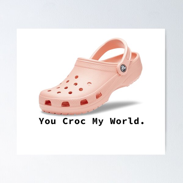 What are you doing in my Shrek Crocs Poster for Sale by apollosale