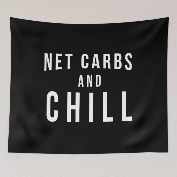 Item preview, Net Carbs and Chill Keto designed and sold by flippinsg.