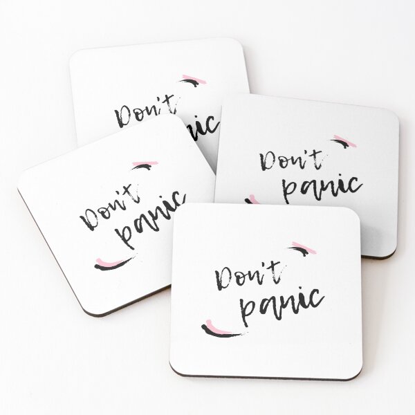 Item preview, Don't Panic line designed and sold by arceart.