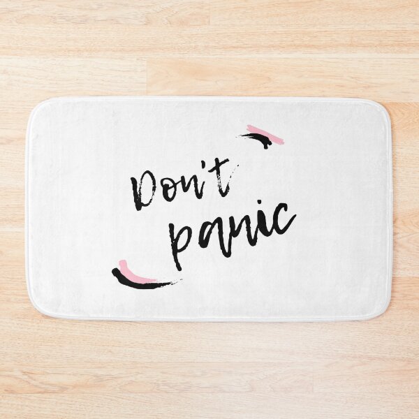 Item preview, Don't Panic line designed and sold by arceart.