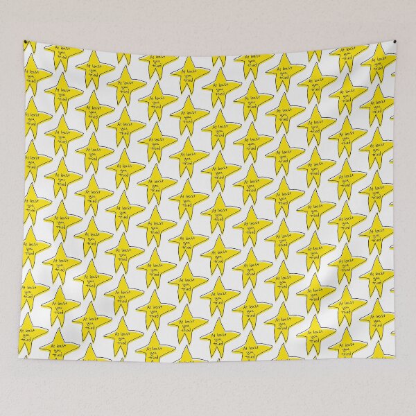 Item preview, At Least You Tried - Yellow Star Pattern designed and sold by ajoymoon.