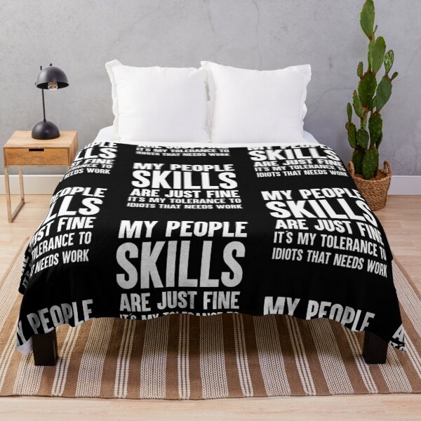 Item preview, My People Skills Are Just Fine designed and sold by amilli.