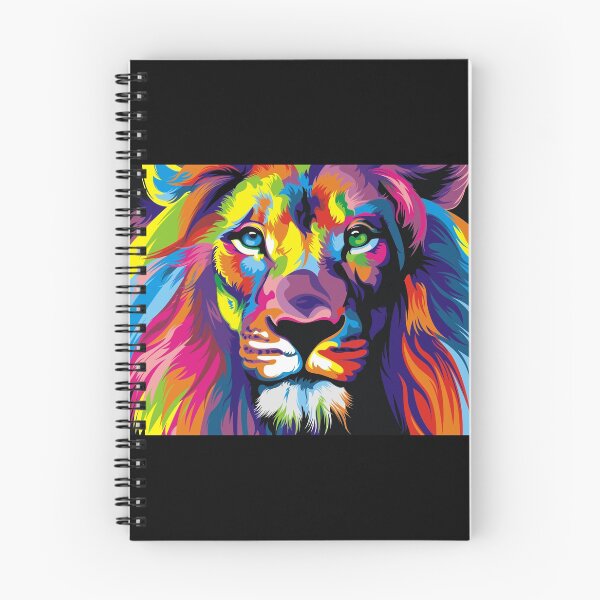 Item preview, Banksy Rainbow Lion Graffiti Pop Art Painting designed and sold by bufumofo.