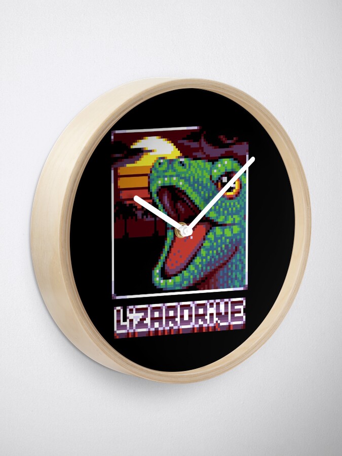 Horloge ''LIZARDRIVE' : autre vue