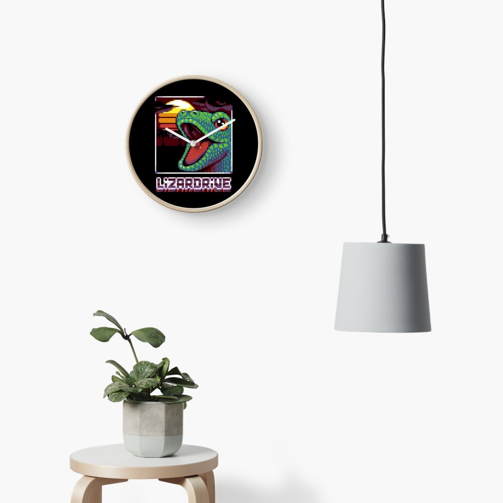 Horloge « LIZARDRIVE»