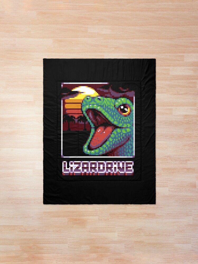 Couvre-lit ''LIZARDRIVE' : autre vue