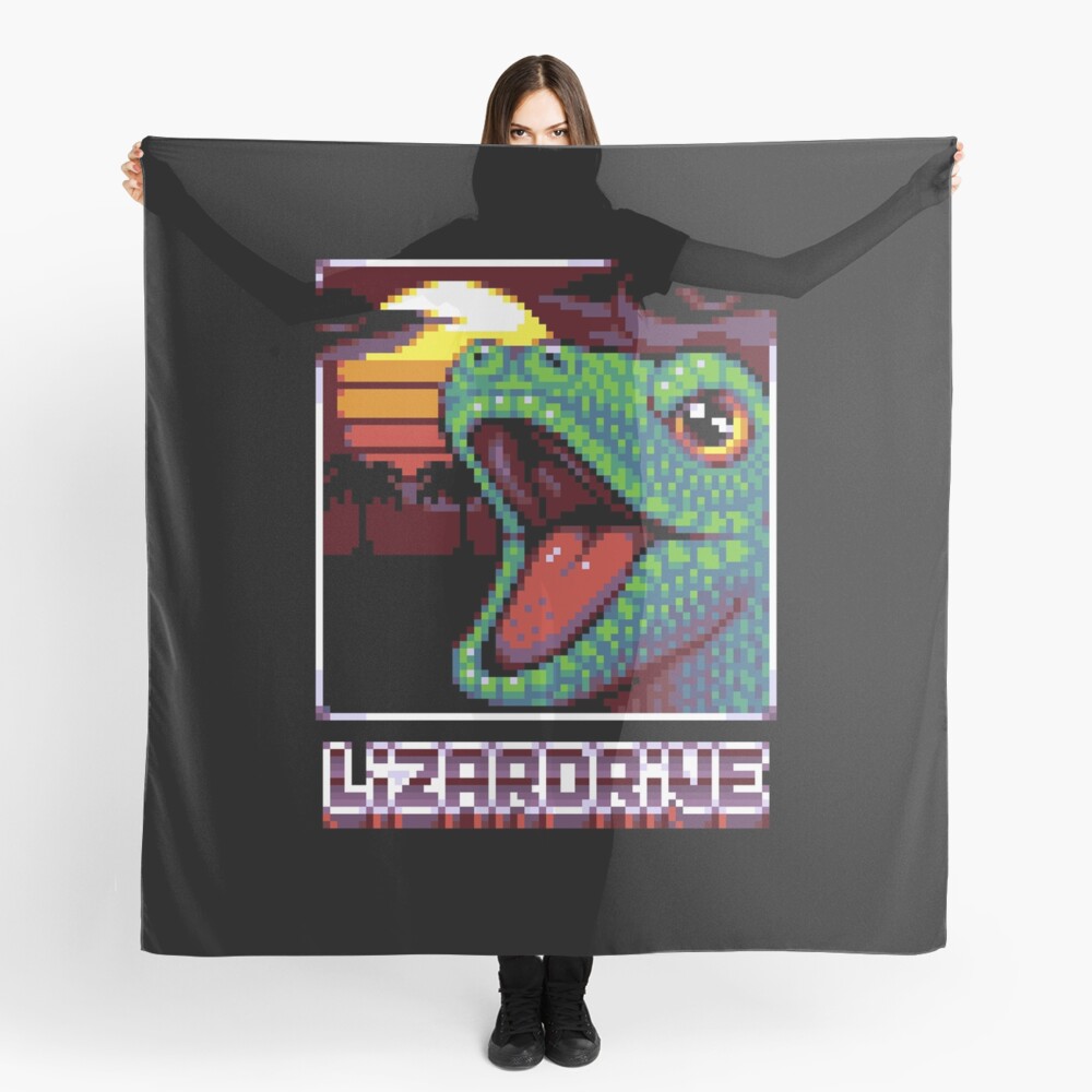 Foulard « LIZARDRIVE»
