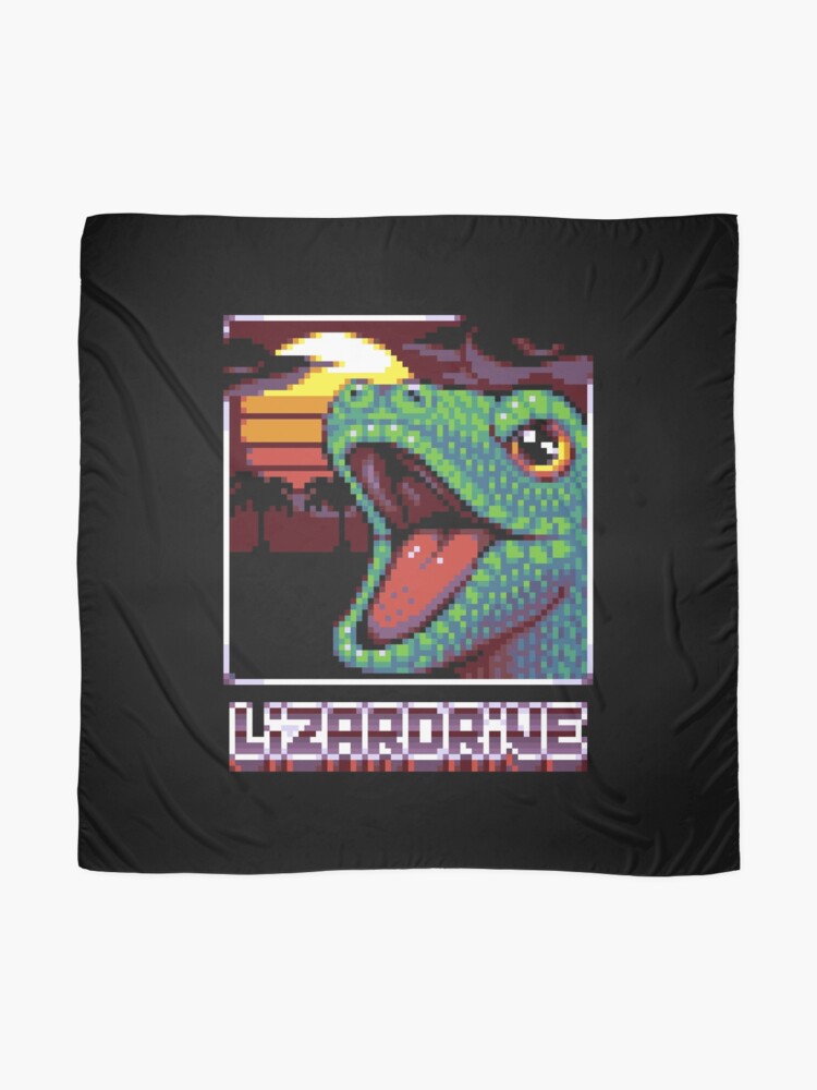 Foulard ''LIZARDRIVE' : autre vue