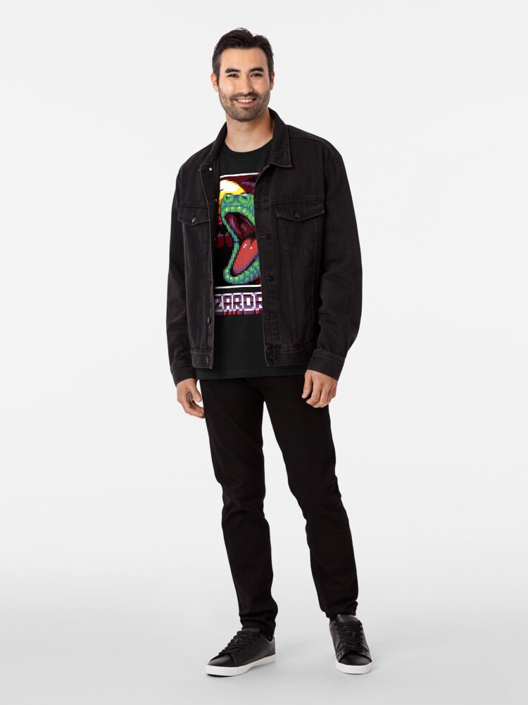 T-shirt premium ''LIZARDRIVE' : autre vue