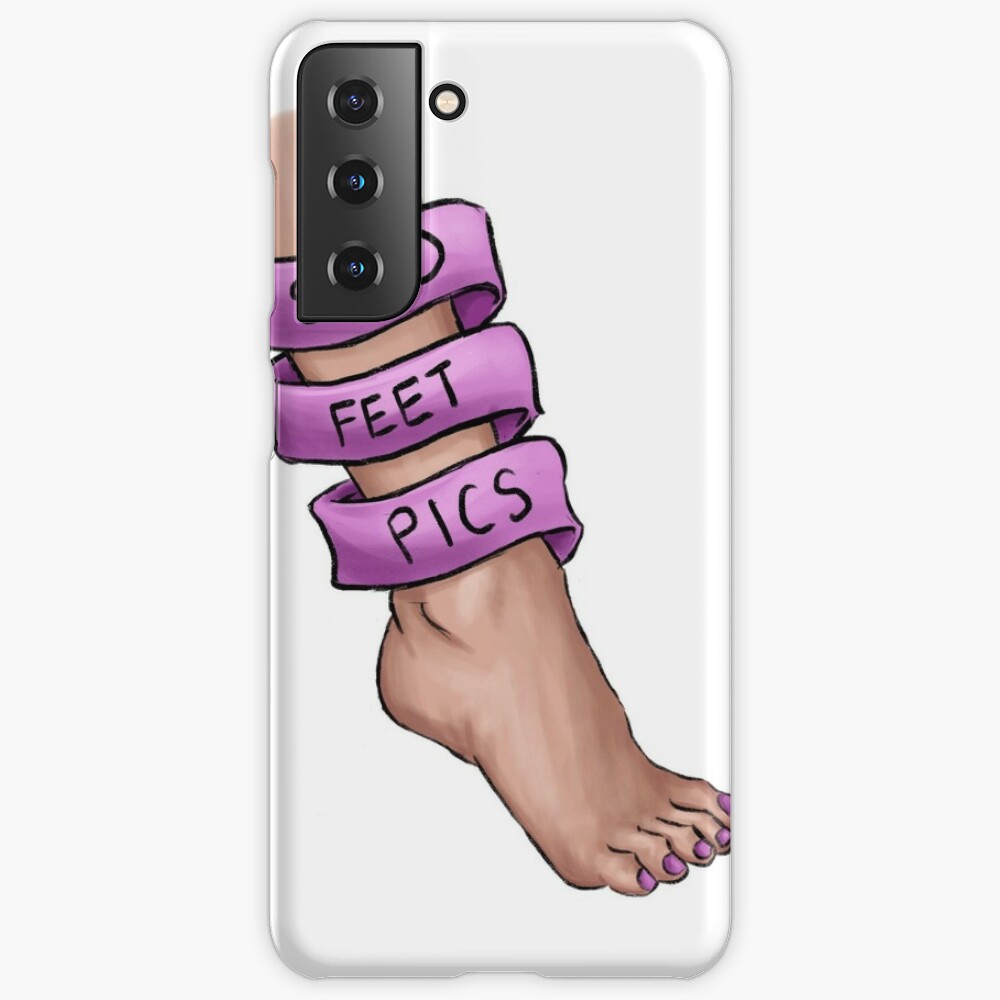 Send Feet Pics Case Skin For Samsung Galaxy By Statemech Redbubble