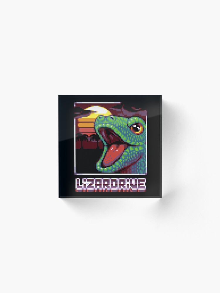 Bloc acrylique ''LIZARDRIVE' : autre vue