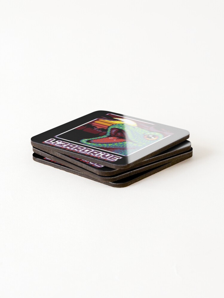 Dessous de verre (lot de 4) ''LIZARDRIVE' : autre vue