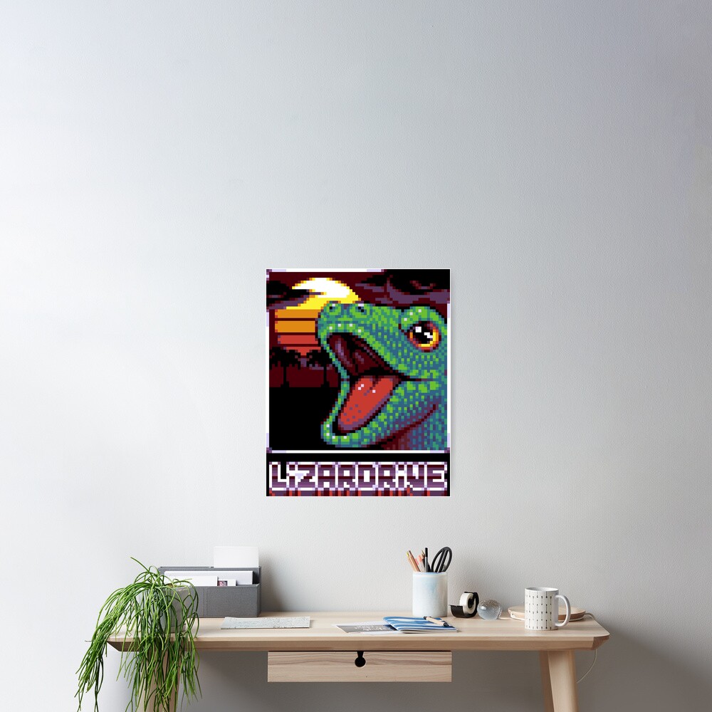 Poster « LIZARDRIVE»