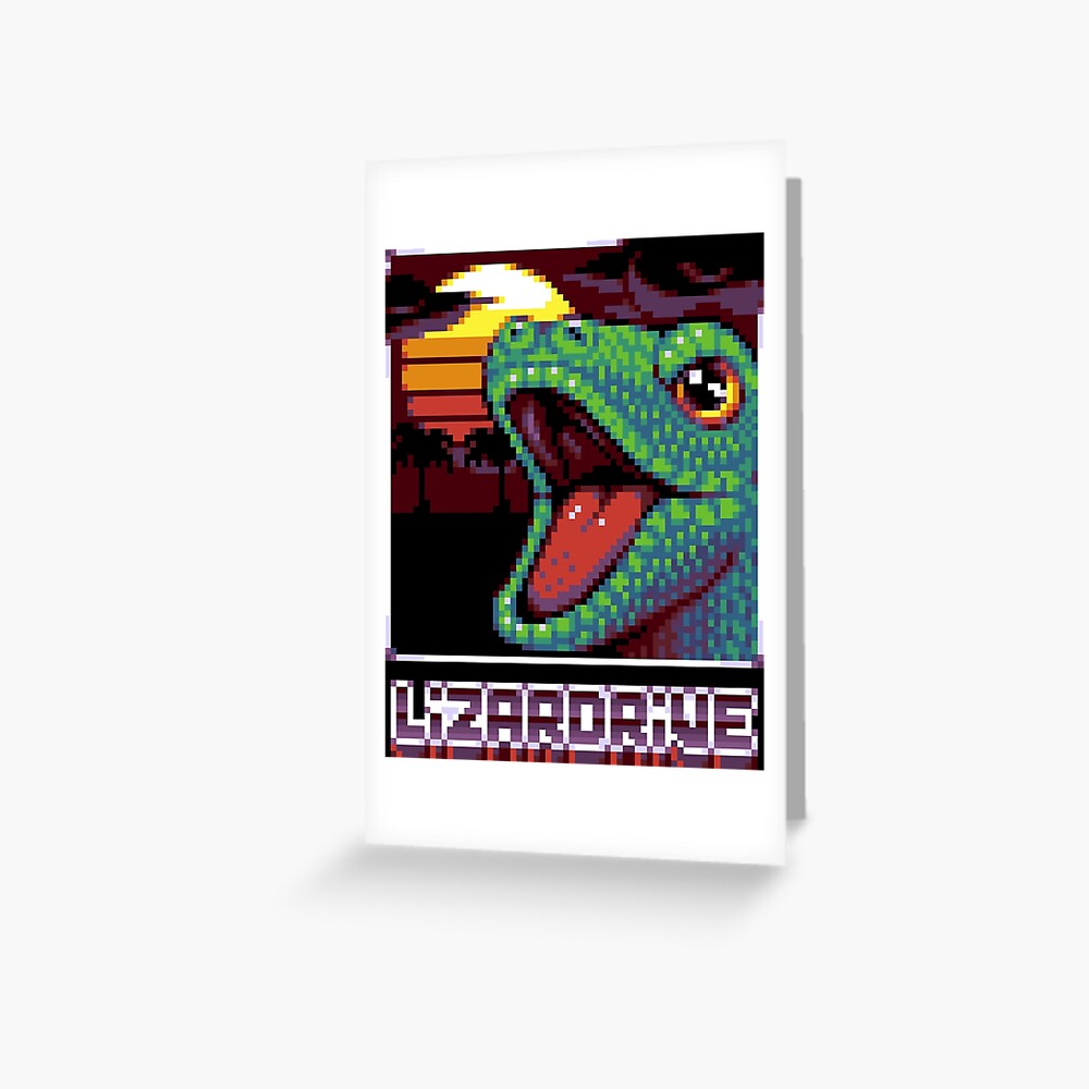 Carte de vœux « LIZARDRIVE»