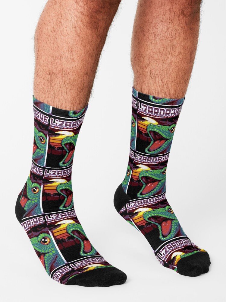 Chaussettes ''LIZARDRIVE' : autre vue