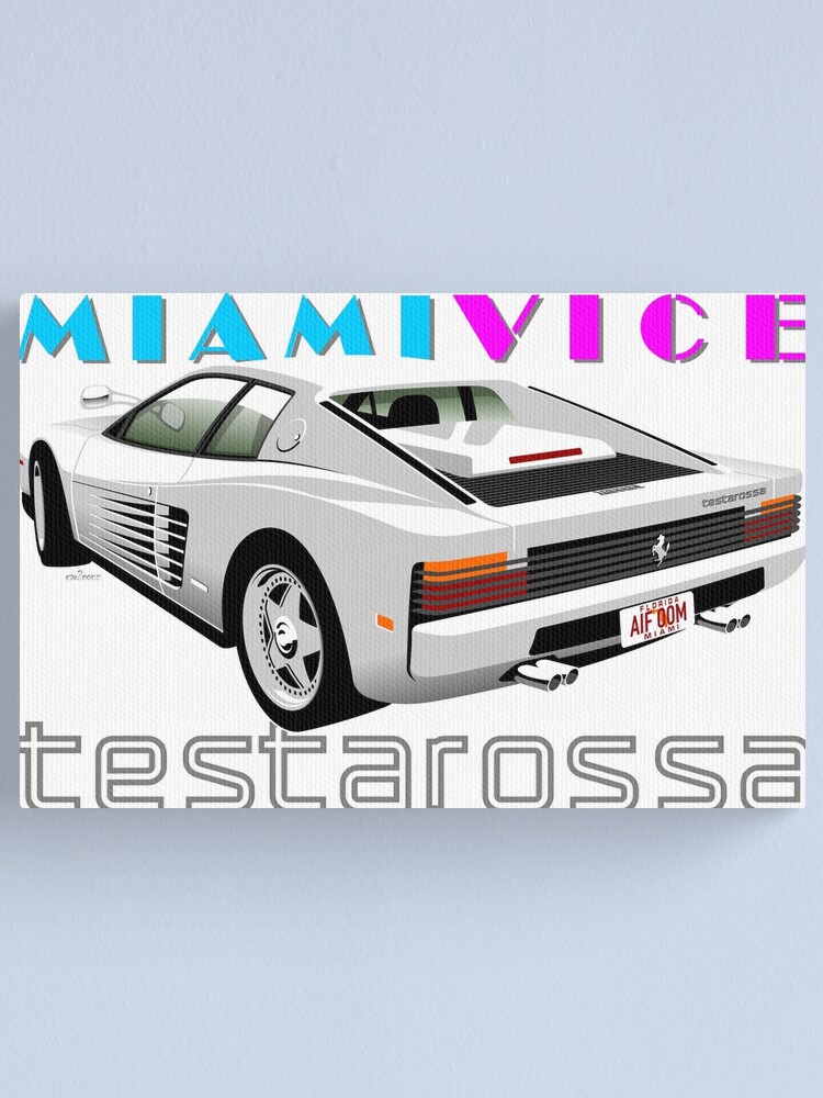 The Story Behind The Miami Vice Ferrari Testarossa