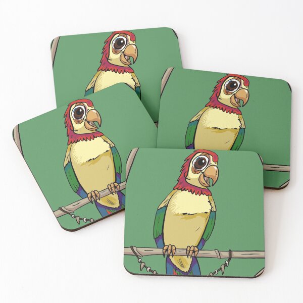 Item preview, Jose Tiki Room Parrot designed and sold by blacksnowcomics.