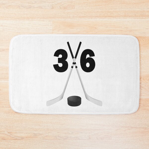 Item preview, Hockey number 36 - thirty six with sticks and disc designed and sold by AllShirts21.