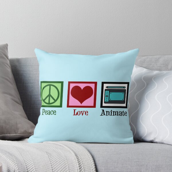 Item preview, Peace Love Animate designed and sold by Epic Love Designs.