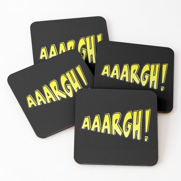 Item preview, AAARGH! comic book style designed and sold by Carrie_Anne_Designs.