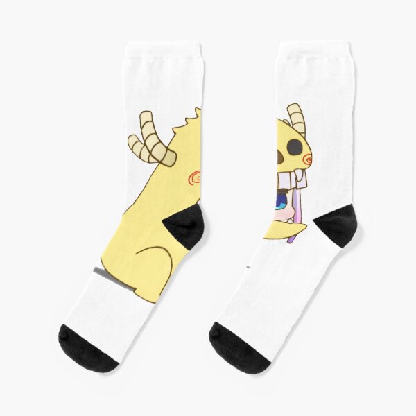 Yellow and Red Pizza Sock The Slice of Heaven Sock 101 Fun Crew Blue