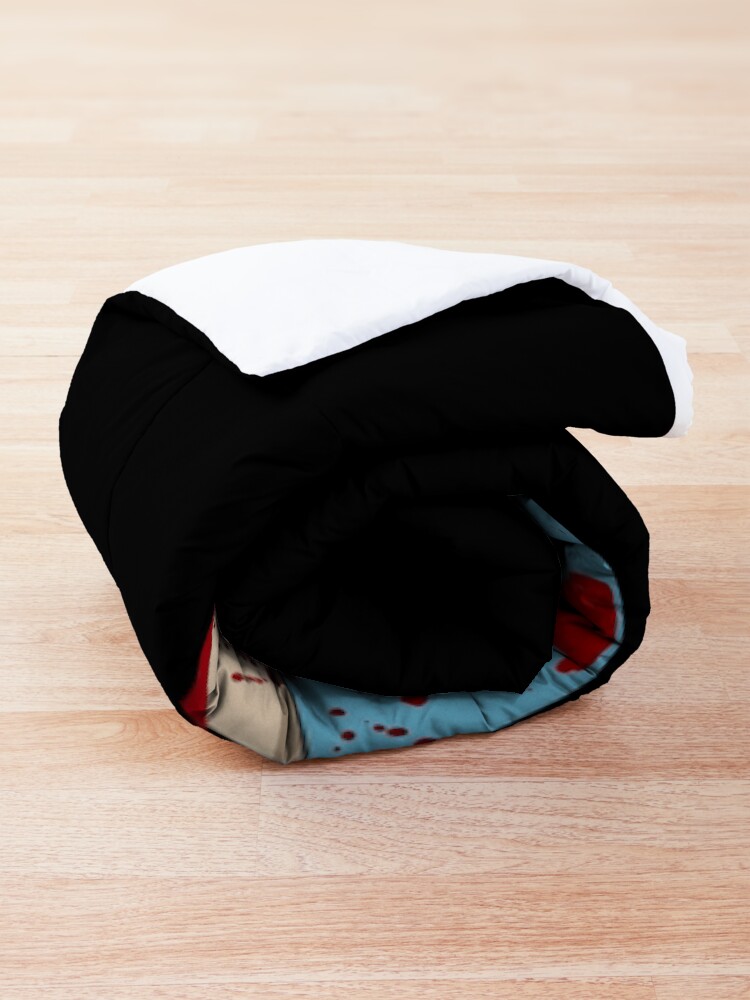 Alternate view of Follow the code Comforter