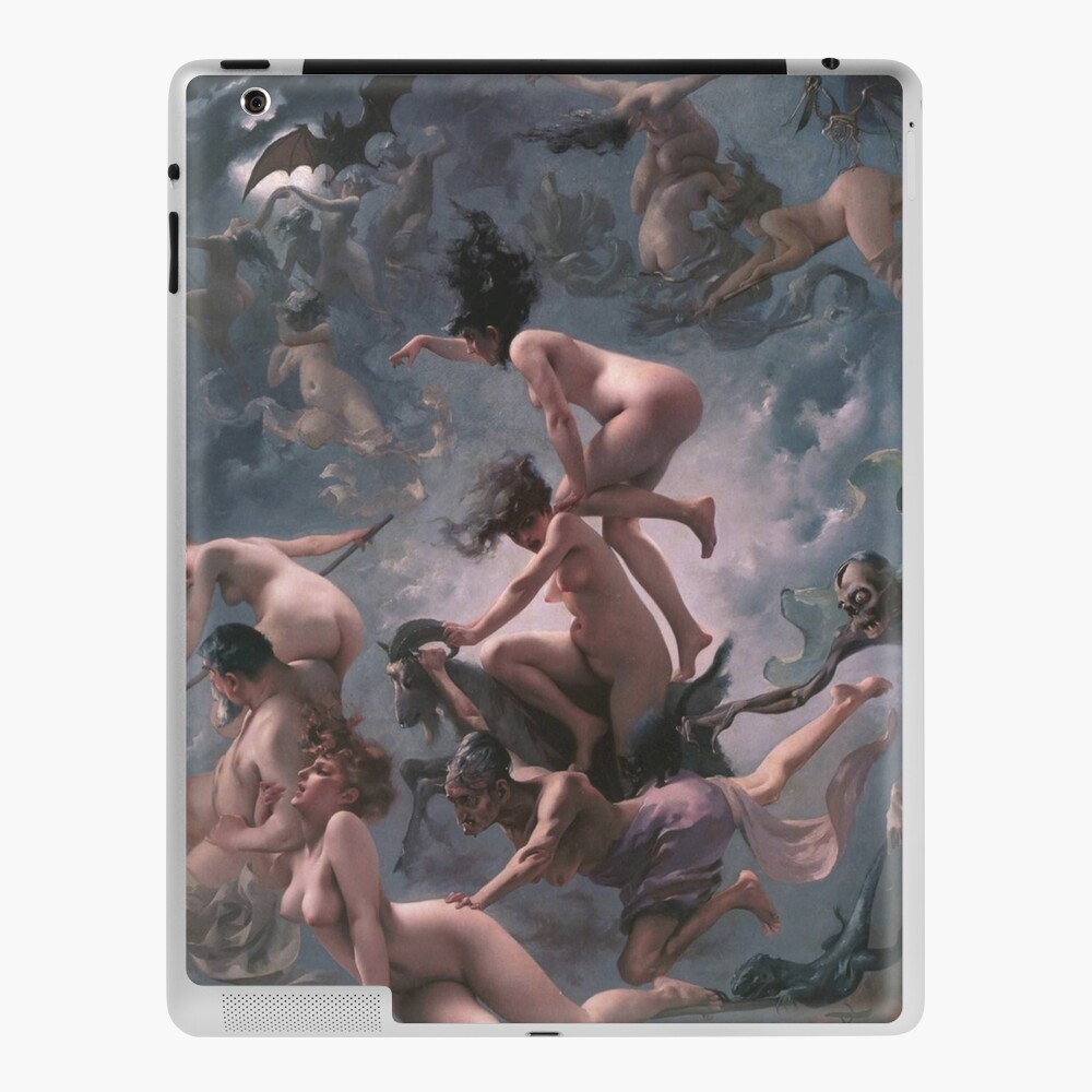 Witches Going To Their Sabbath,  mwo,x1000,ipad_2_skin-pad,1000x1000,f8f8f8