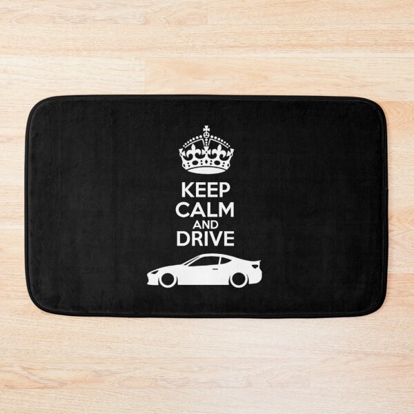 Item preview, Keep calm and drive GT86, Subaru BZR, Scion FR-S white designed and sold by Jigmaster.