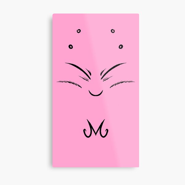 majin buu face Metal Print